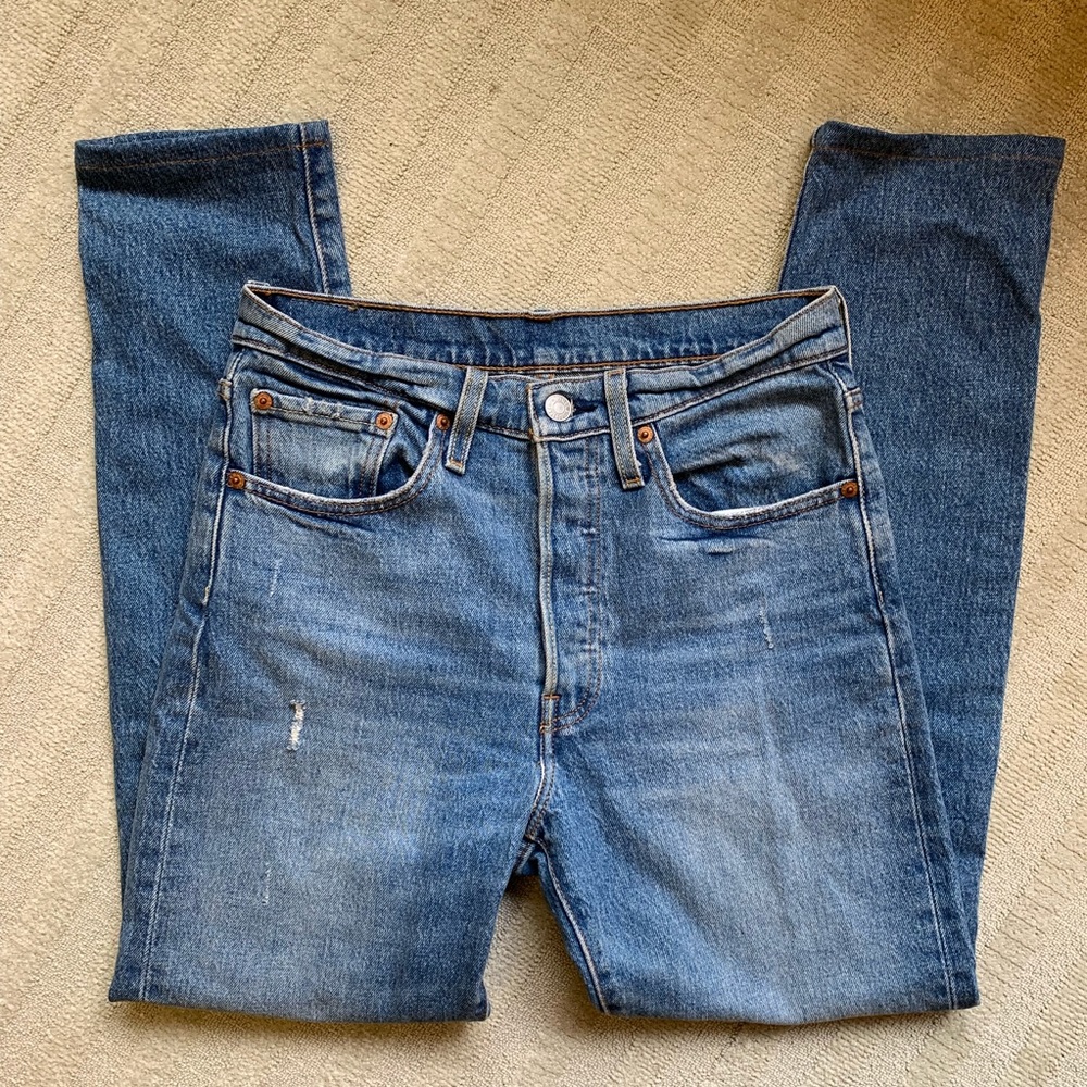 Levi 501 skinny jeans size 25